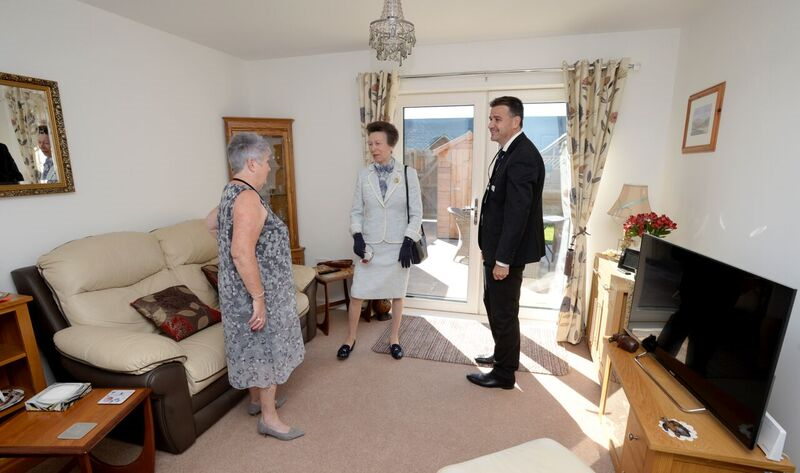 Looking around One of our residents showcases her home