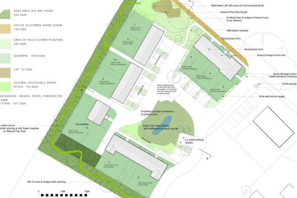 Claverdon Site Map CROP