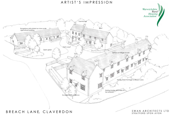 Claverdon Artists Impression